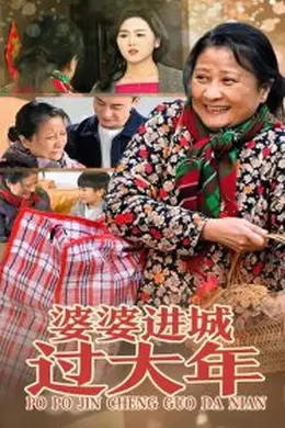 婆婆进城过大年海报图片