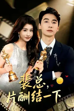 裴总，片酬结一下海报图片