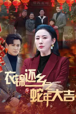衣锦还乡之蛇年大吉海报图片