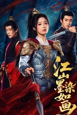 江山墨染如画海报图片