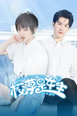 校草是女生海报图片