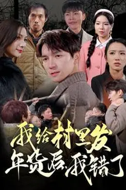 我给村里发年货后，我错了海报图片