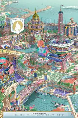 2024年第33届巴黎奥运会开幕式封面图
