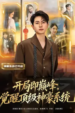 开局即巅峰，觉醒顶级神豪系统海报图片