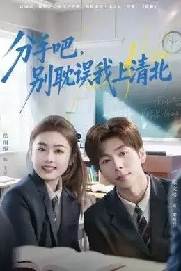 分手吧，别耽误我上清北海报图片