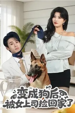 变成狗后，被女上司捡回家了海报图片