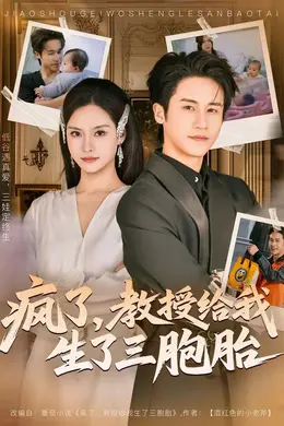 疯了，教授给我生了三胞胎海报图片