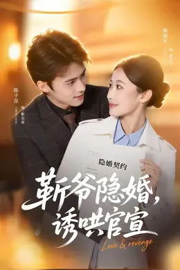 斩爷隐婚，诱哄官宣海报图片