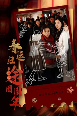 春运归途团圆年海报图片