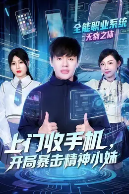 上门收手机，开局暴击精神小妹海报图片